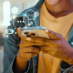 Smartphone mit KI-Anwendungen