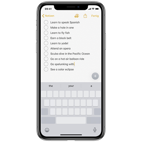 Das iPhone als Trackpad benutzen