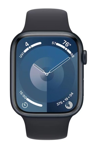 Apple-Watch-S9-Aluminium-GPS-Sportband-S-M-MR993QF-A-45mm-mieten-Midnight-1