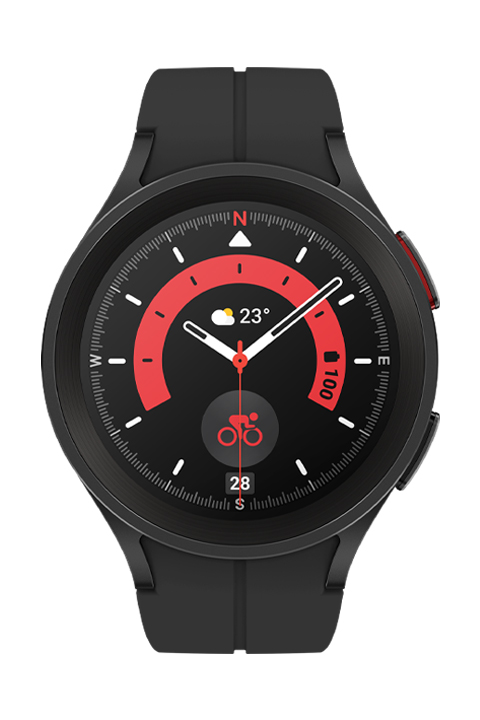 Samsung Galaxy Watch5 Pro BT 45 mm mieten mit Schutzpaket | Smieten -  Smartphone günstig mieten, statt teuer kaufen!