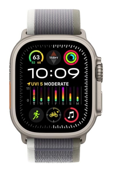 Apple-Watch-Ultra-2-GPS-+-Cellular-Trail-Loop-Green-Grey-M-L-MRF43FD-A-49mm-mieten-Titanium-1